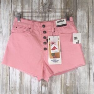 NWT Rewash High Rise Pink Icing Shorts